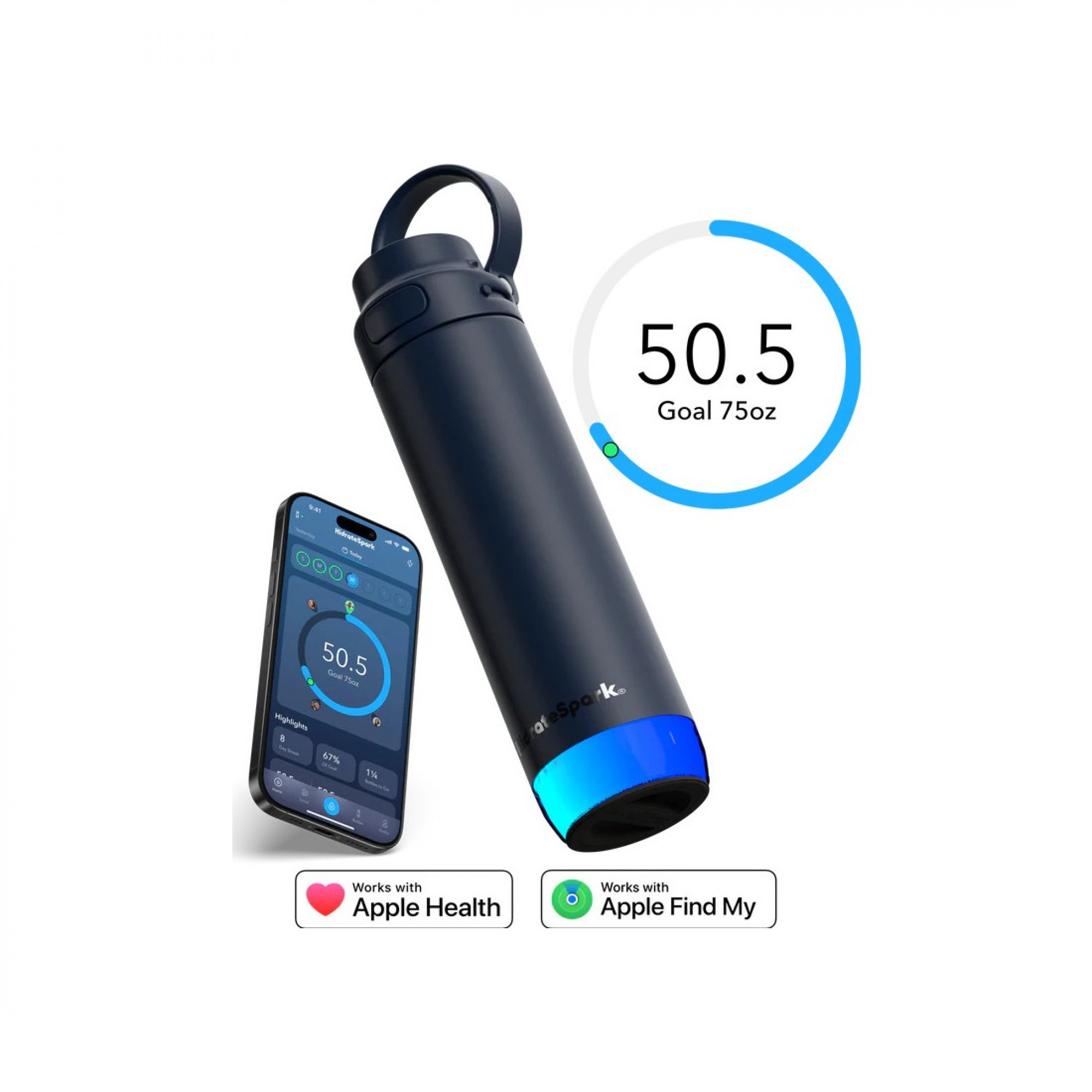 Розумна пляшка HidrateSpark PRO 2 (21 oz)